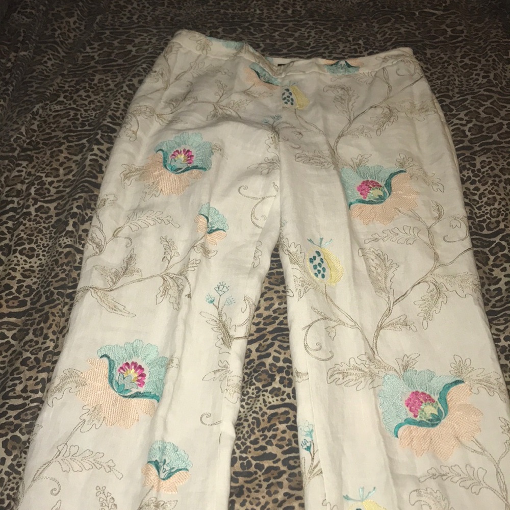 Paper White Trousers